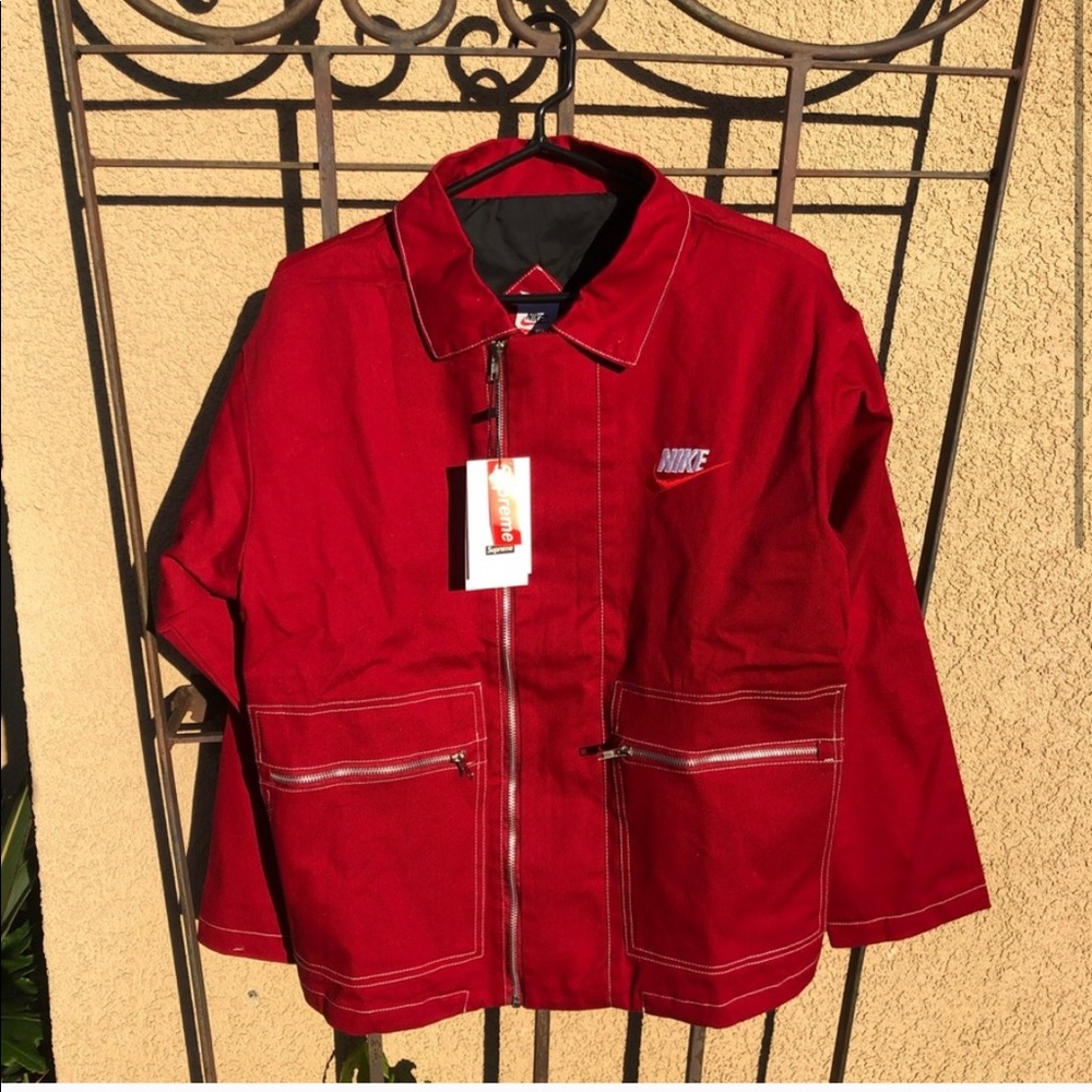 Supreme Nike Quilted Jean Work Jacket